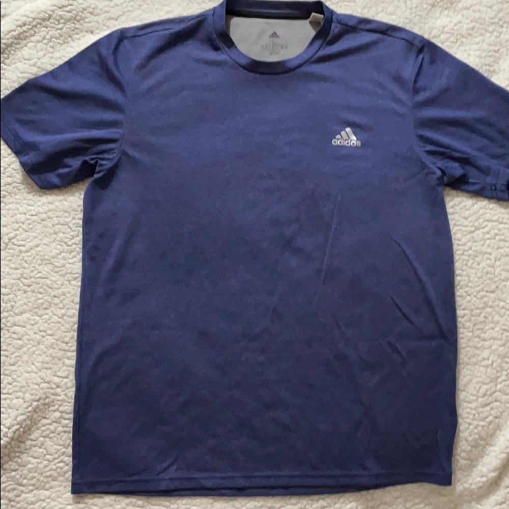 Large Blue Adidas Shirt